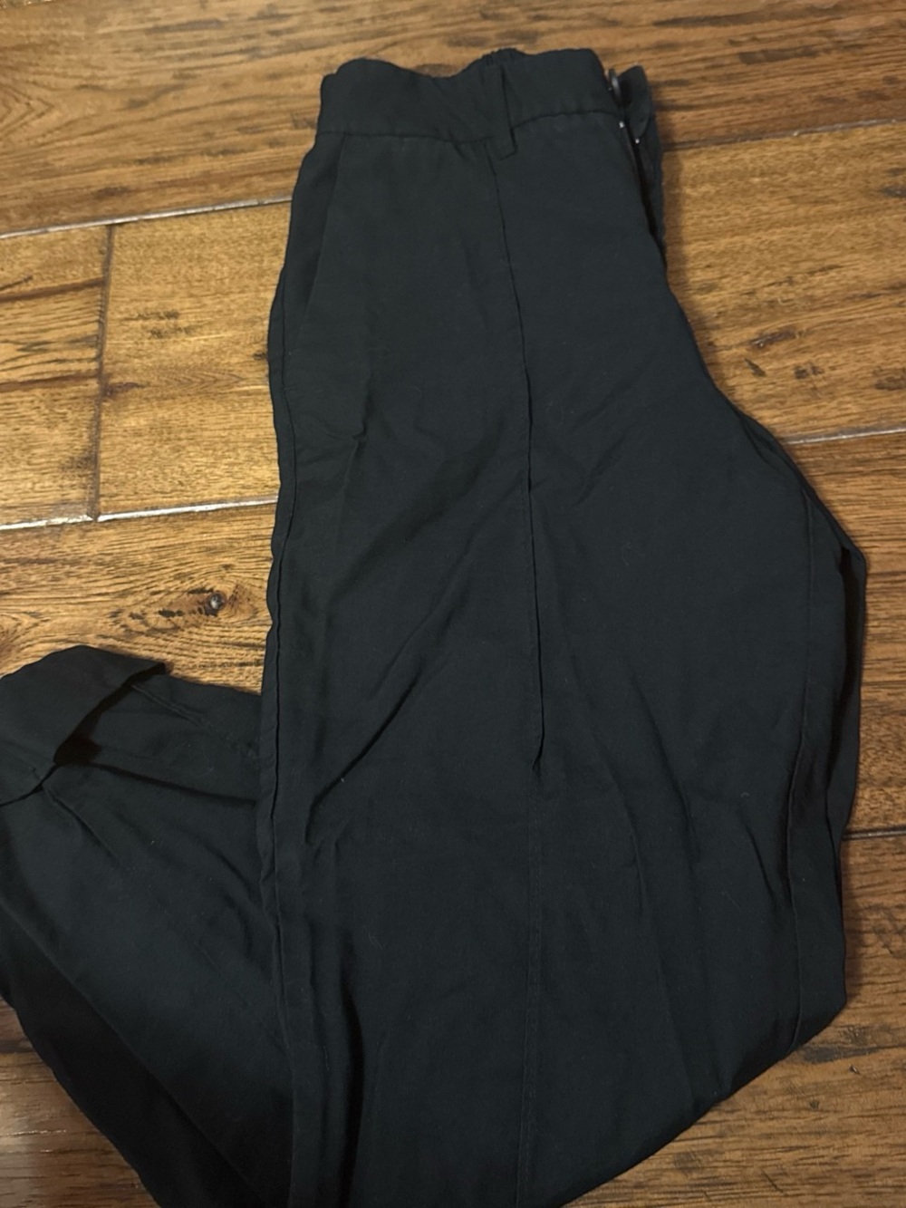 a new day Black Womens Stretch Work Pants - Tailored Look